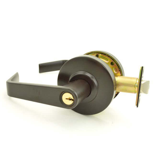 Levier de porte cylindrique embrayable