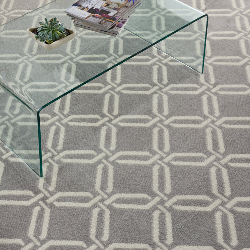 Geometric Area Rug, Rectangle 122 x 183cm