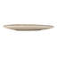 Geometric Champagne Ceramic Bowl 36x18x5 Cm