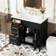 Meuble-lavabo moderne 36 po - Résine pratique et rangement fonctionnel