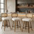 Lucania Swivel Upholstered Counter & Bar Stool-921337003-916767153-893550975