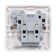 Moulded Single Power Wall Mounted Socket