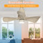 Ventilateur de plafond à 3 pales 28 "Edgebrooke avec télécommande et ensemble d'éclairage inclus-883122738