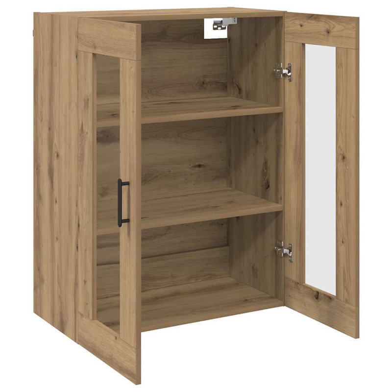 Wall Mounted Cabinets 2 Pcs 69.5 X 34 X 90 Cm, Artisan Oak