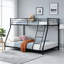 Lit superposé en métal robuste avec conception silencieuse pour un gain de place et une solution de couchage durable