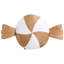 WHIRL CANDY Geometric Novelty Throw Cushion