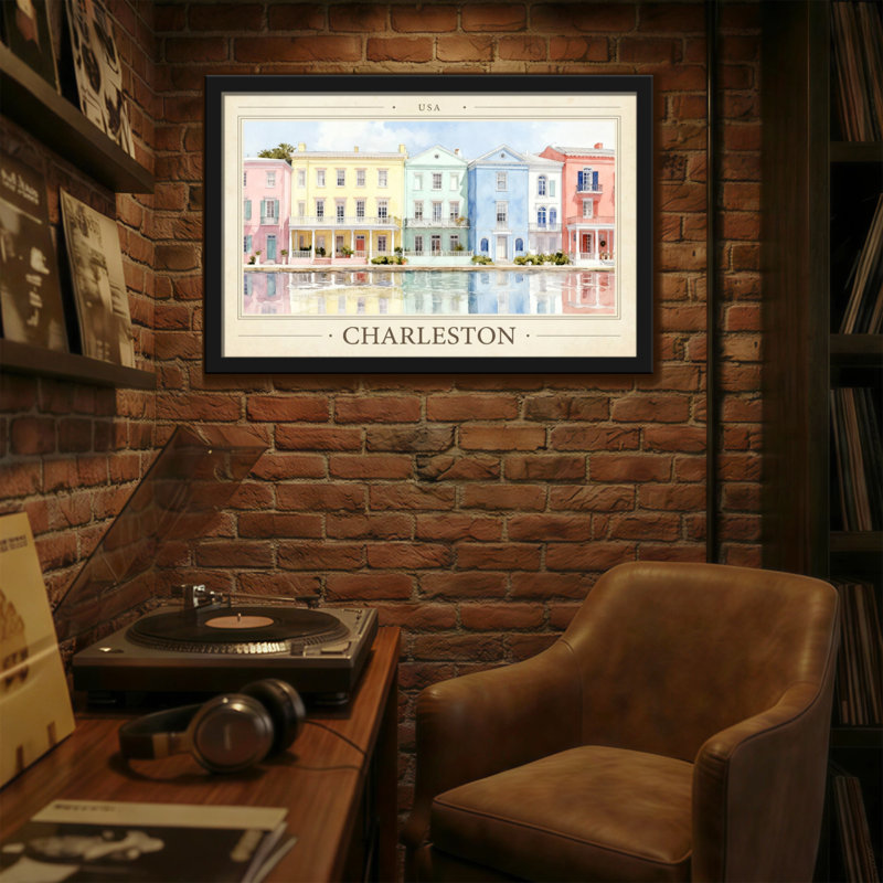 Paysages pittoresques et paysages urbains Charleston, H 24 po x l 36 po