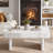 47" Modern Rectangle Coffee Table
