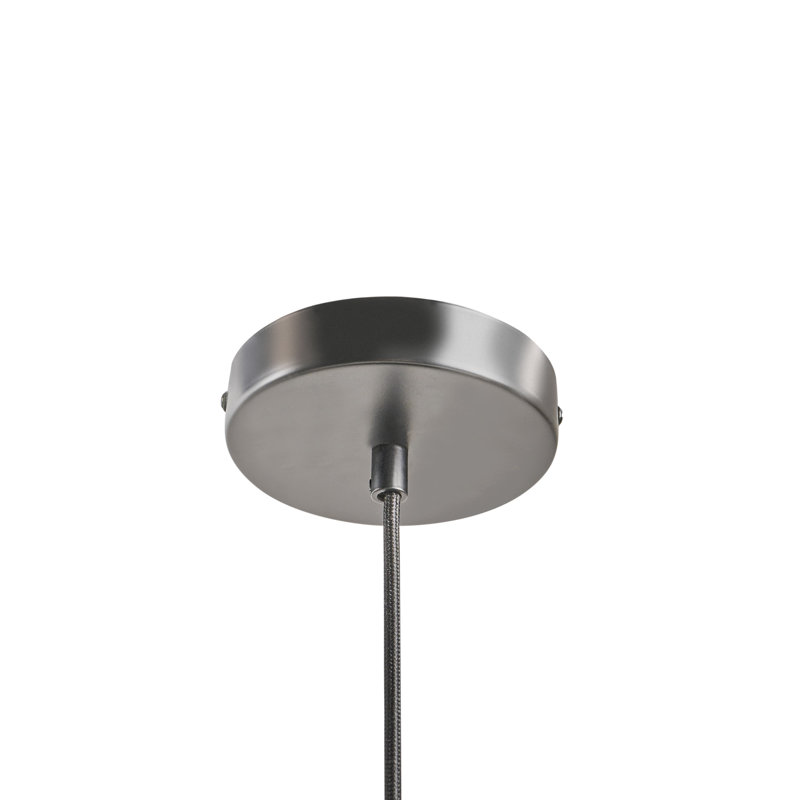1 - Light Matte Black Cylinder Pendant