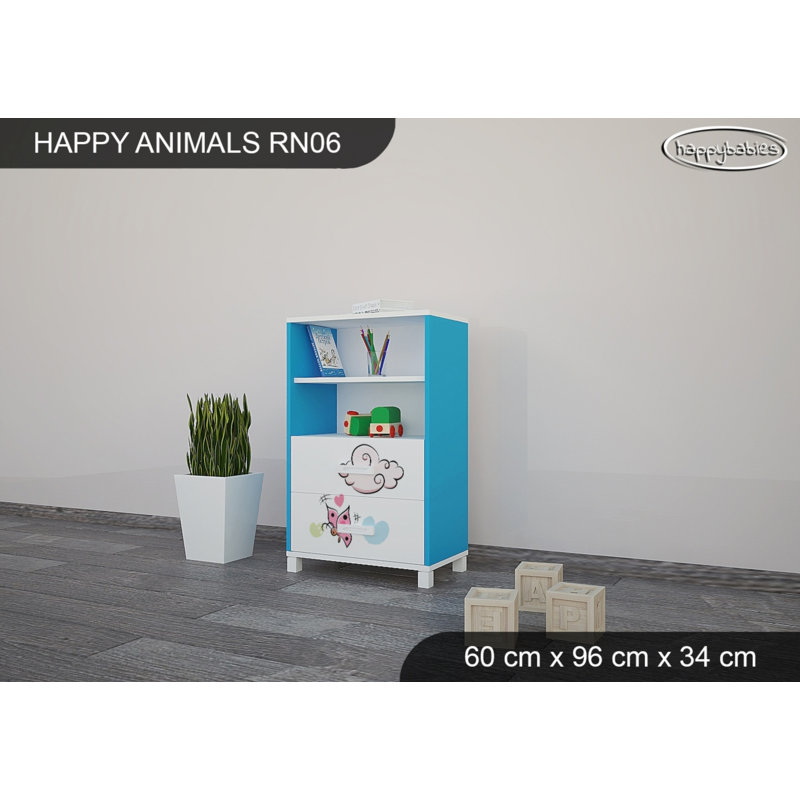 60cm W Kids Cube, Blue