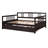 Full Size Daybed Wood Bed With Two Drawers-7839627
