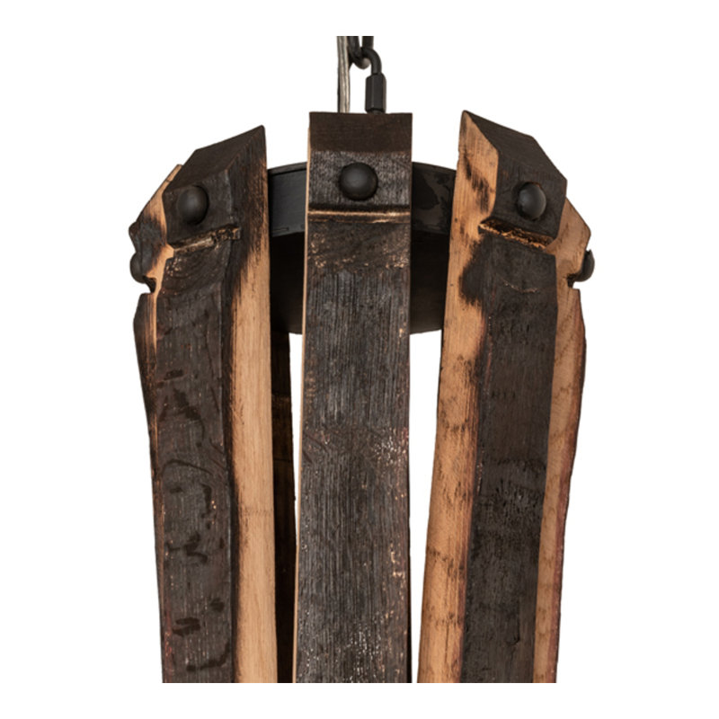 Barrel Stave 9 - Light Chandelier