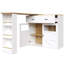 Kitchen Island With 2 Doors, 1 Drawer And Extendable Table-2036424396