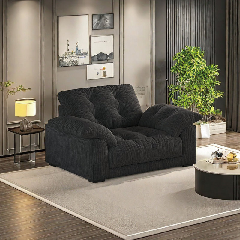 Modern luxury elegant fabric sofa