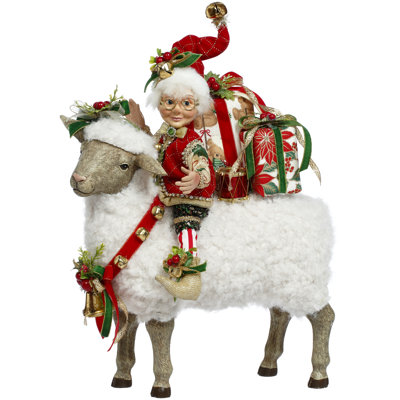 Little Lamb And Elf - 14 Inches