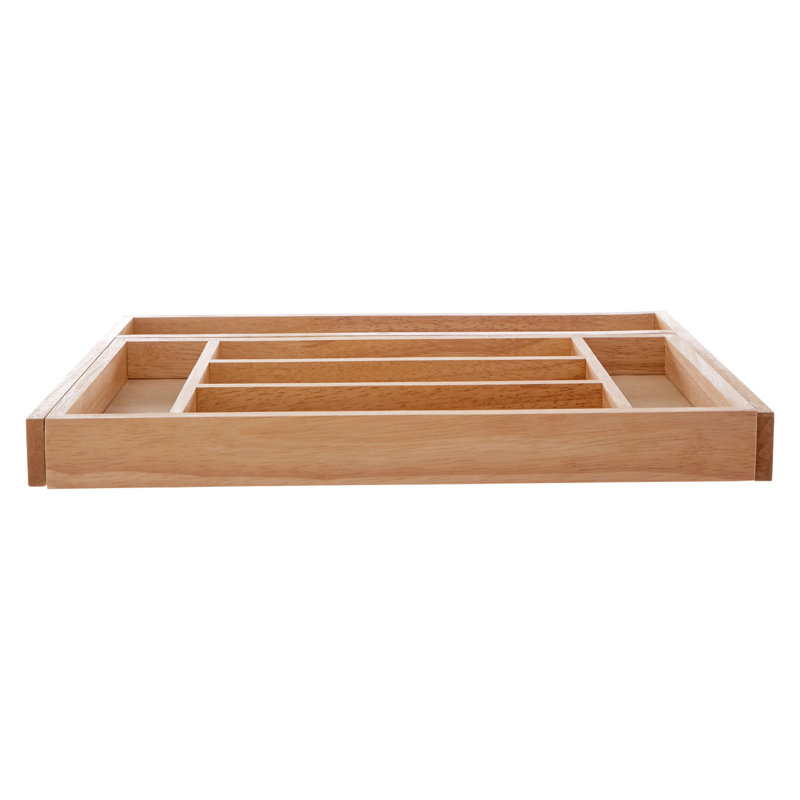 Wood Flatware Caddy
