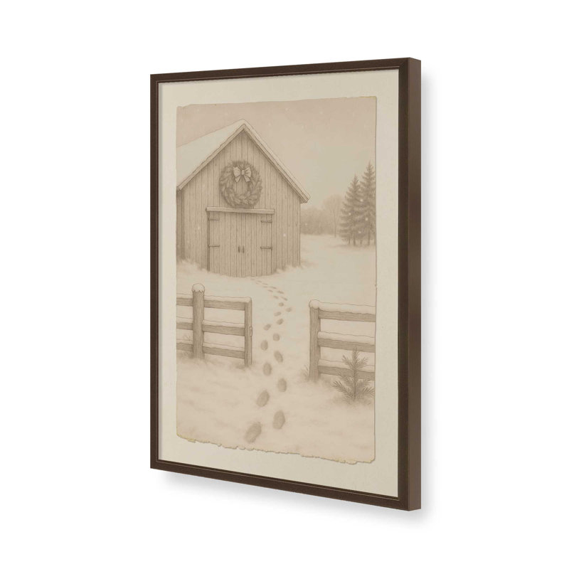 Hearthside Haven, reproduction d'art, 16 po x 20 po, Brun Belvinder