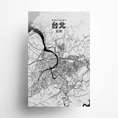 " Taipei Taiwan|台灣 City Map "