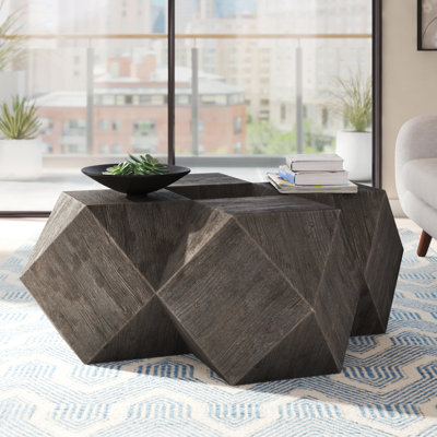 Table basse en bois massif Barry