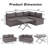Fiarvayle 4 - Person Patio Conversation Set with Cushions-2044452427
