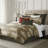 Greenwood Ivory/Red Linen Duvet Cover Set-64097709