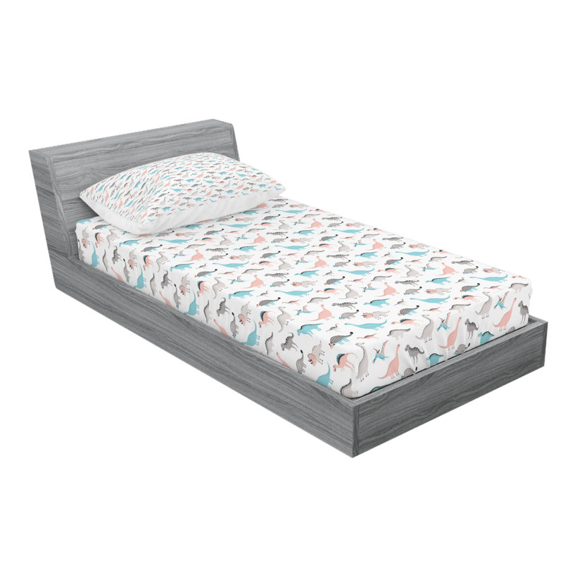Microfiber Sheet Set, Twin Sheet Set with Fitted Sheet
