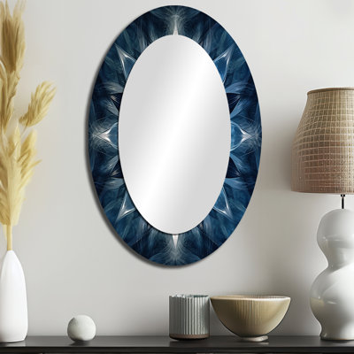 Natarsha - Miroir abstrait en métal