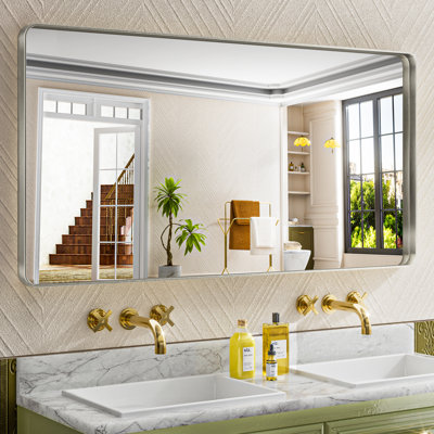 Miroir de salle de bain mural Llesenia