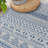 Jezeniah Southwestern Blue / Cream Indoor & Outdoor Area Rug-1851173657