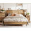 Deundre Ergonomic Metal Platform Bed-1790347222-1790347225