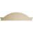 Arche de segment avec fronton en uréthane Sunburst Signature Flankers, brun clair apprêté-102752229