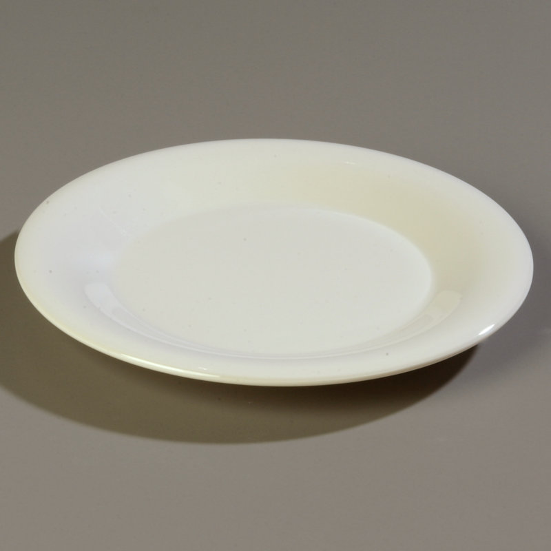 Assiette à salade en mélamine 6,5 po Sierrus™, Noir