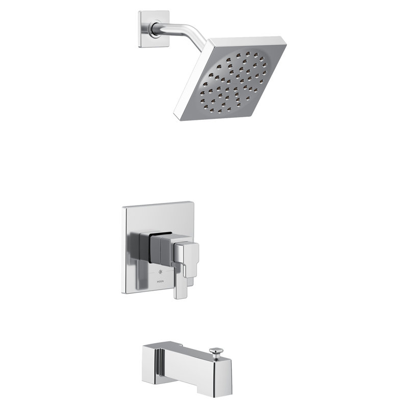 90 Degree M-CORE 4-Series Eco-Performance Tub And Shower Trim , Valve Required, Chrome