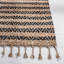 Tapis rayé en coton / jute tissé à la main Felix-1494594049