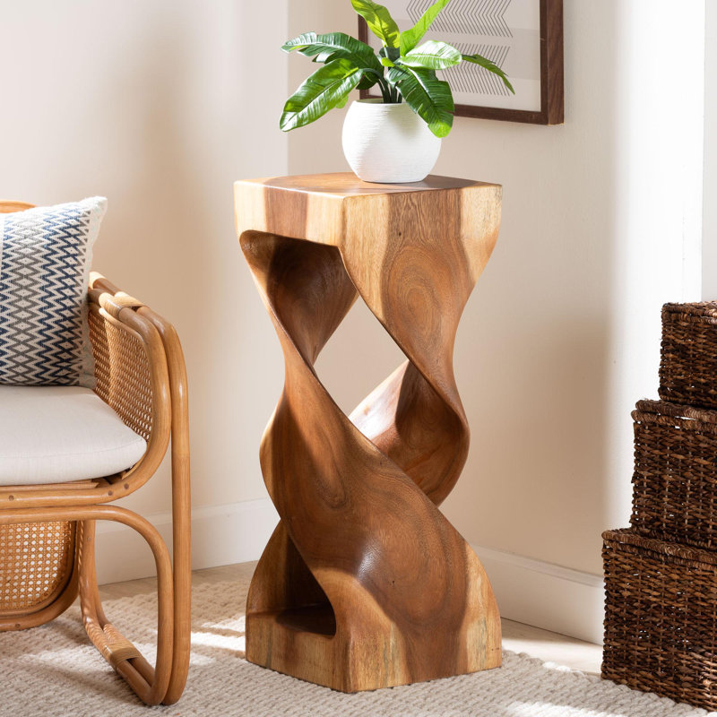 Table d'appoint en bois Bali & Pari Rapha Suar
