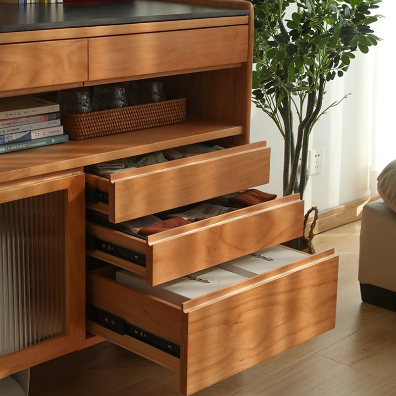 Armoire de rangement minimaliste de style japonais