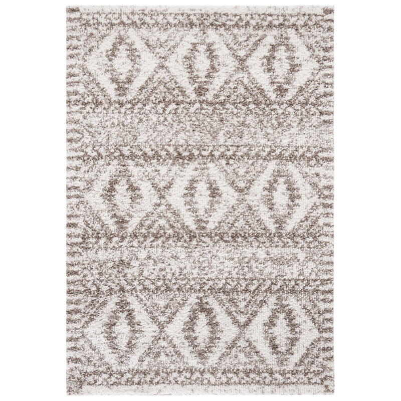 Jericho Shag Performance Moroccan Rug, Rectangle 5'3" x 7'6"
