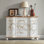 Modern Light Luxury Painted Wooden Sideboards