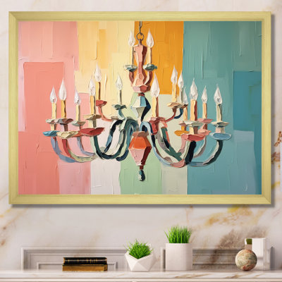 Lustre baroque Brilliance - lustre, art mural