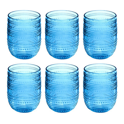 Dakota Fields Coridon 6 - Piece 15oz. Acrylic Drinking Glass Glassware Set