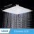 Rain Dual Shower Head 2.5 GPM GPM