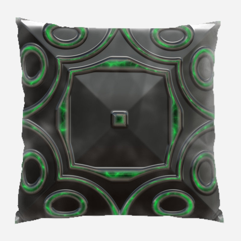Coussin en techno, Intérieur