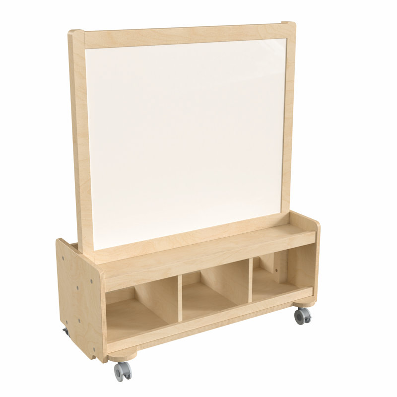 Centre d'art mobile en bois pour 2 personnes Bright Bright Beginnings
