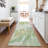 Machine Washable Indoor/Outdoor Xhevrie Green Rug-112127694