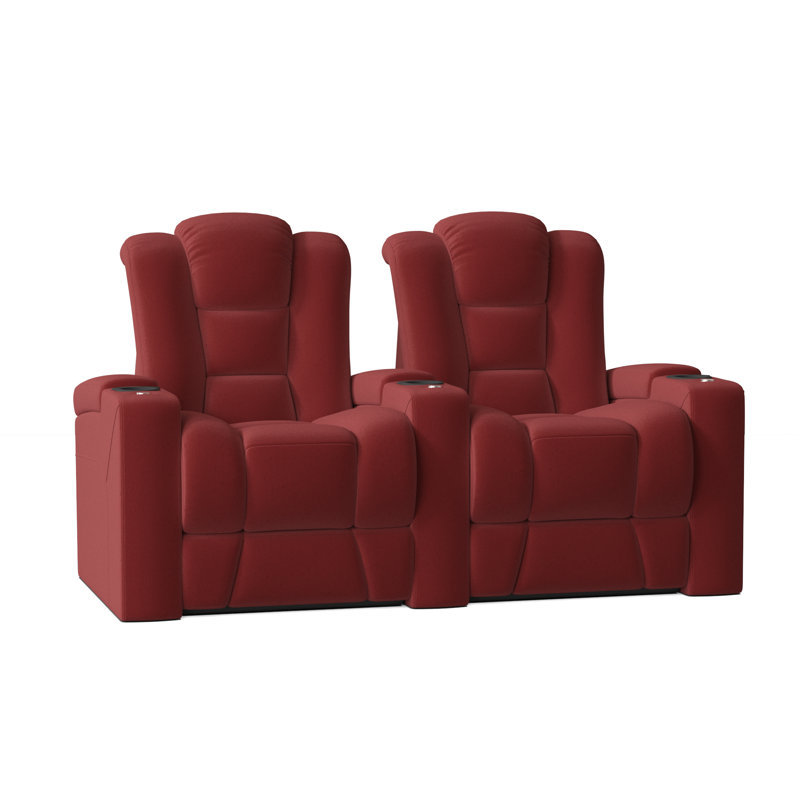 Sièges de rangée home cinéma, Rouge luxueux