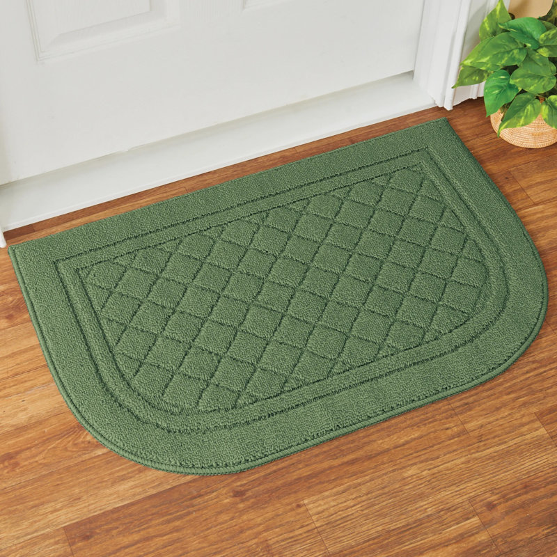 Winston Brands Diamond Embossed Design Skid-Resistant Accent Rug | Wayfair