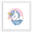 Impression sur papier Sparkly Unicorn-47848576-47848585