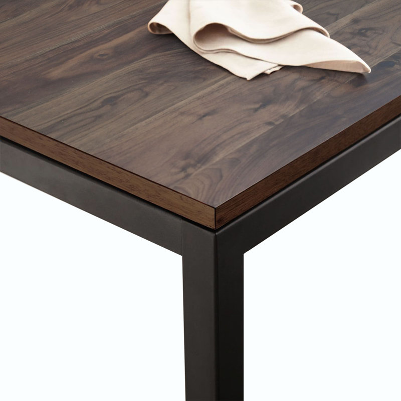 Table de salle à manger Seibold, Noyer