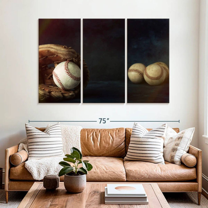 Sireci Baseball After Game, 42" H x 65" W