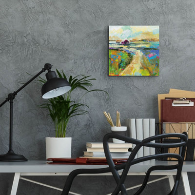 «The Pasture» par Jeanette Vertentes, art mural en verre acrylique